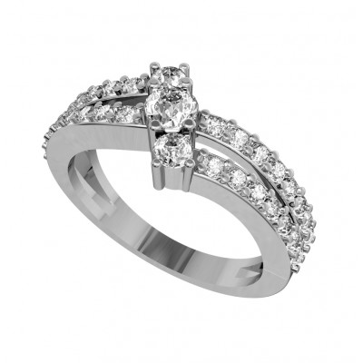 Appealing Diamond Solitaire ring
